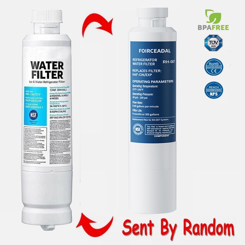 2-6 Pack Samsung DA29-00020B HAF-CIN/EXP Replacement Refrigerator Water Filters