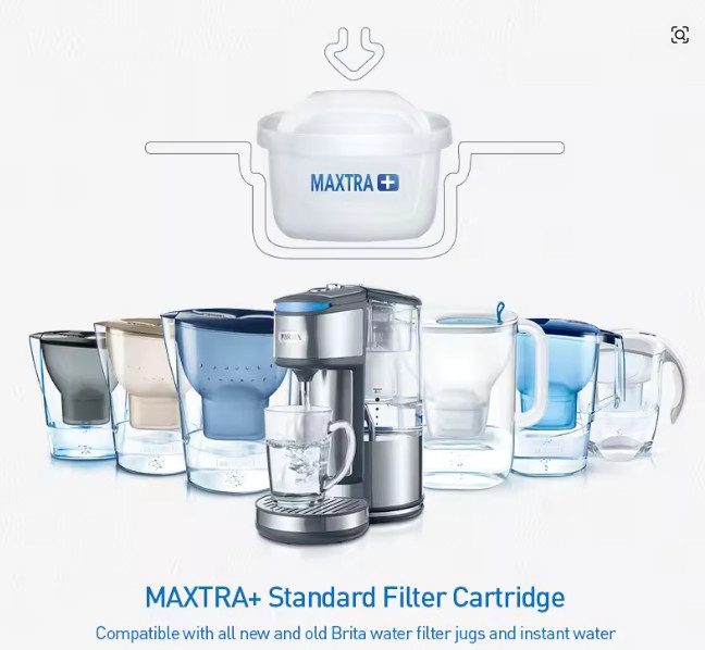 Brita Maxtra Water Filter Cartridge 1 Pcs Kettle Activated Carbon Purifier Filte
