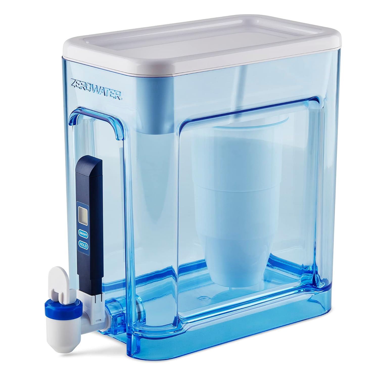 Zerowater 22-Cup 5-Stage Water Filter Dispenser with Instant Read Out – 0 TDS fo