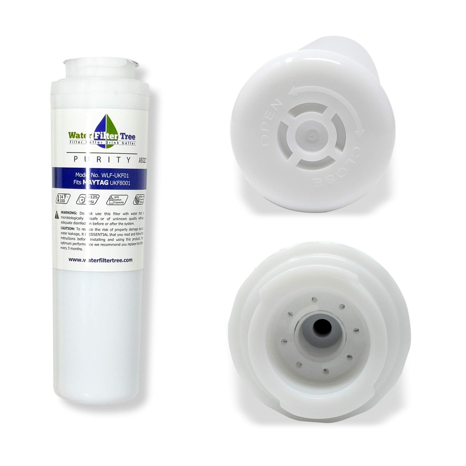 3 X WLF-UKF01 – Replacement Filter for Maytag UKF8001-67003528-Triple Pack