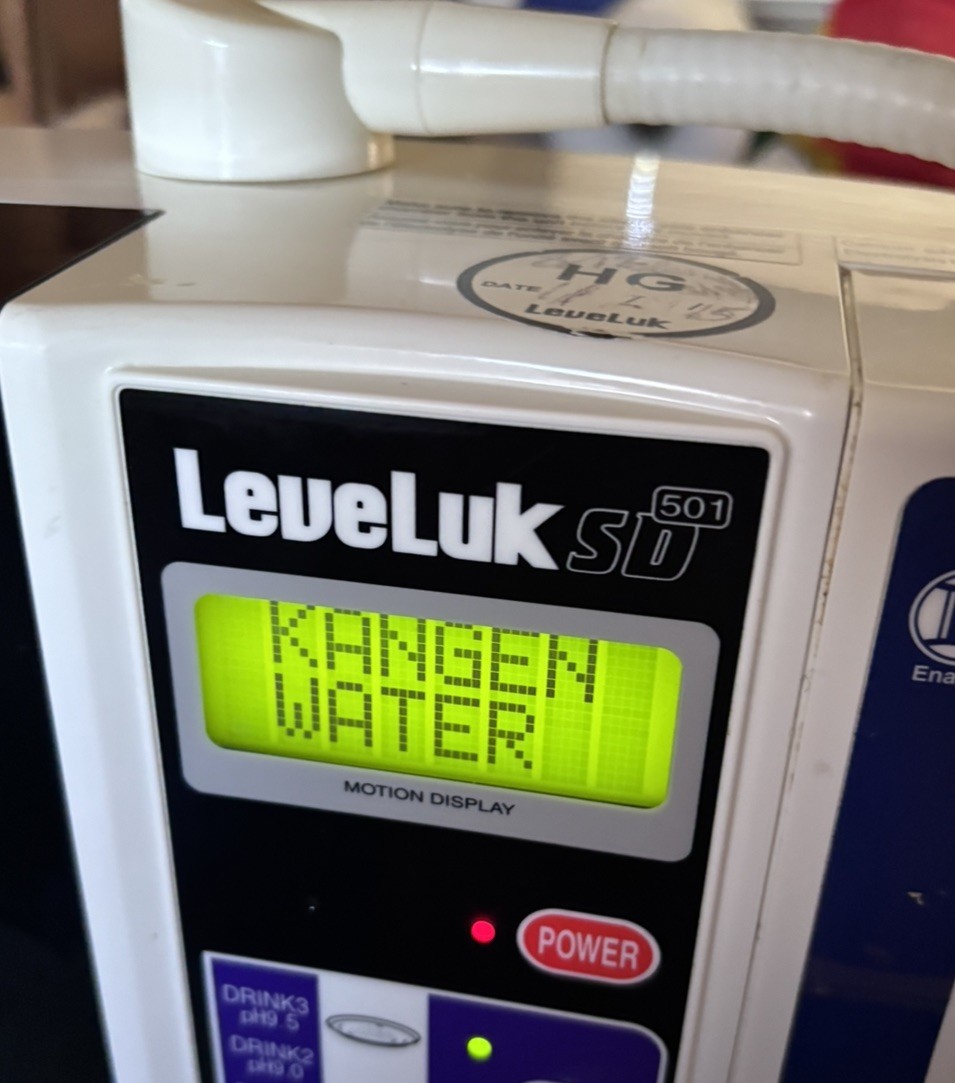 Kangen LeveLuk SD501 Water Ionizer Machine Alkaline Water