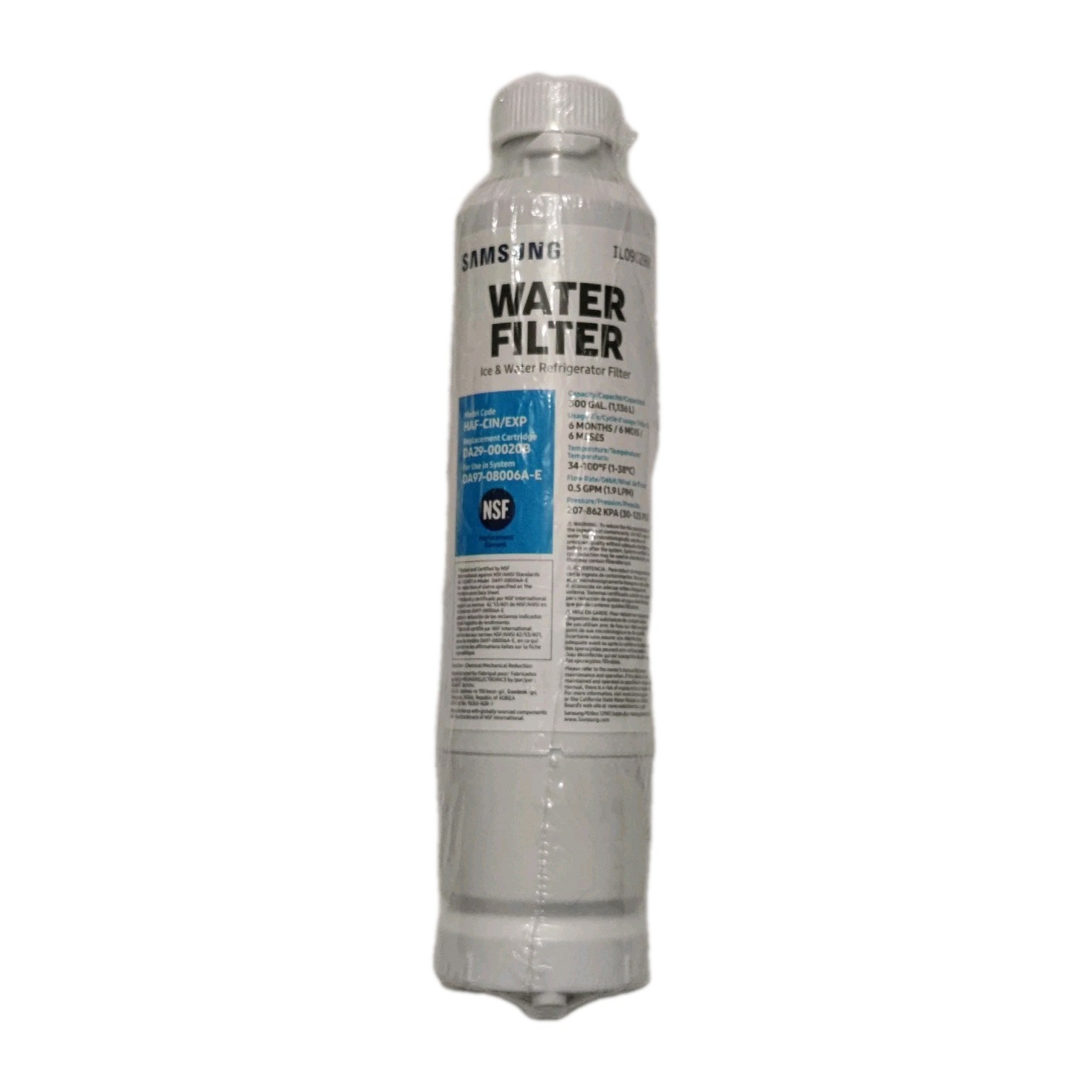 3-Pack Genuine Samsung DA29-00020B HAF-CIN/EXP-REFRIGERATOR Water Filter