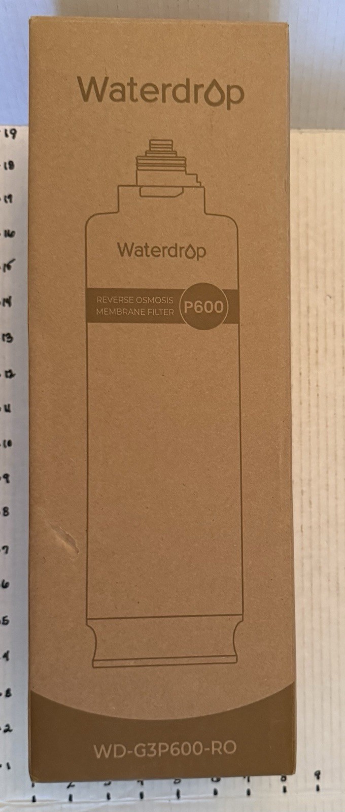 Water Drop Filter WD-G3P600-RO