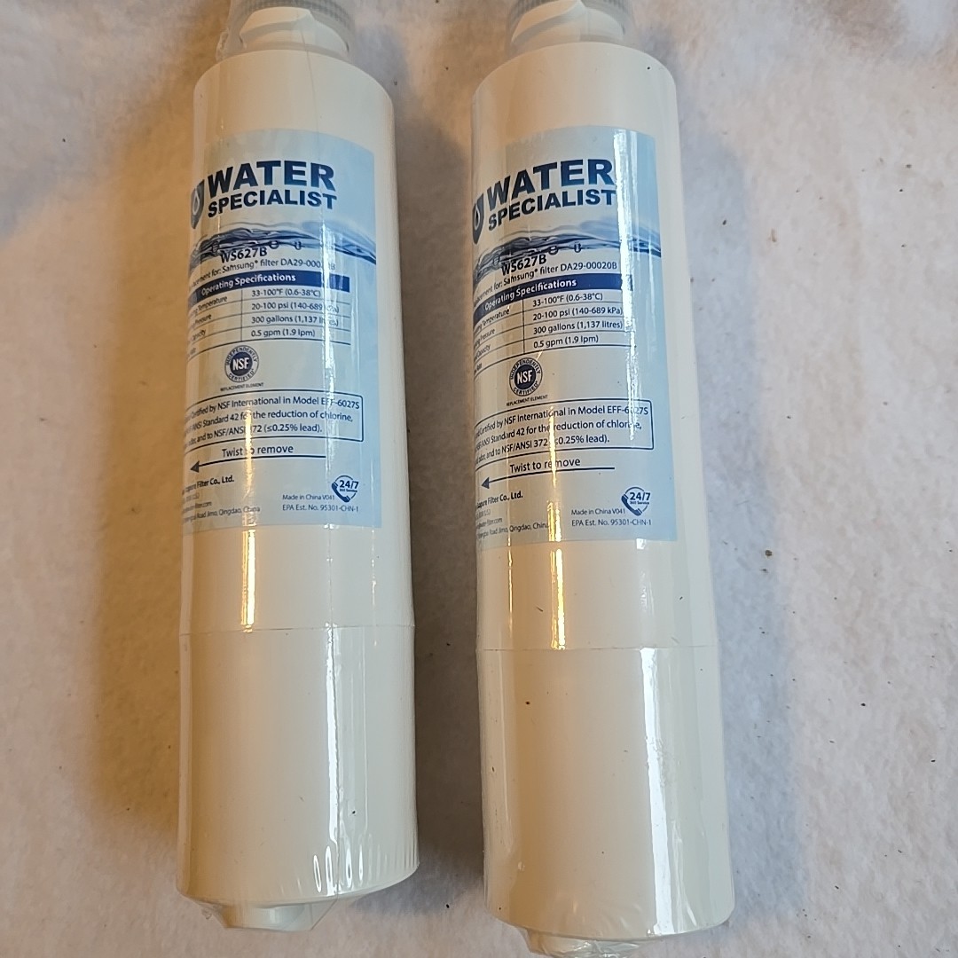 NEW unopened Waterspecialist WS627B water filter – 2 Pack