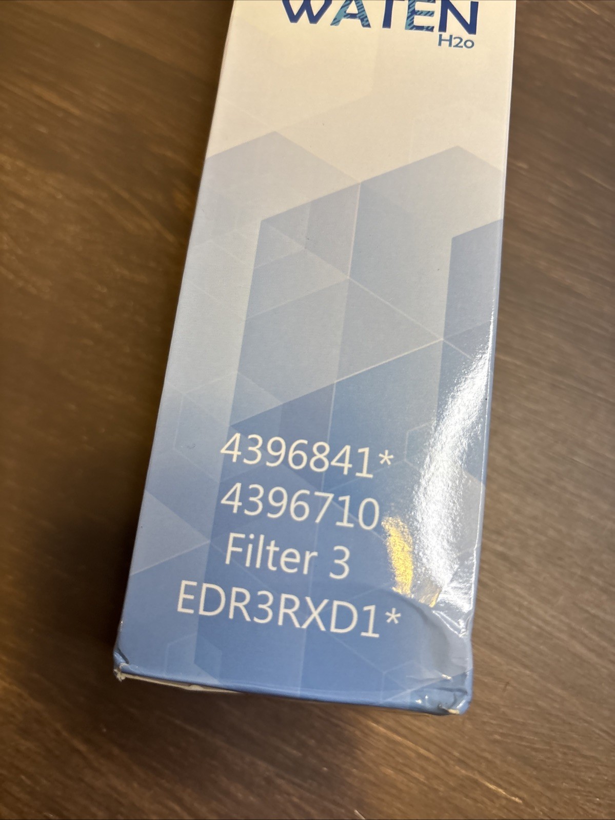 Waten H20 Replacement Filter 4396841 * 43968710 Filter 3 EDR3RXD1