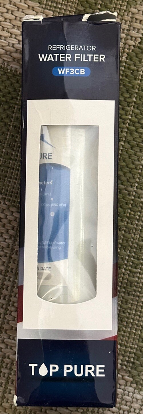 1PCS For Frigdaire WF3CB Top Pure Refrigerator Water Filter