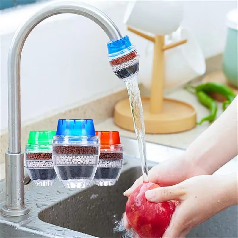 Purifier Tap Filter Water Saving Kitchen Faucet Bubbler Activated Carbon Filtrat