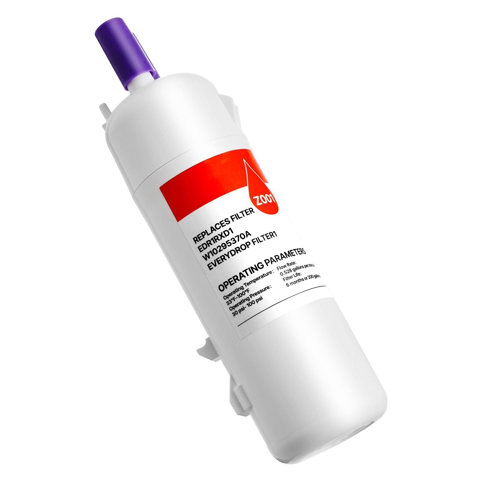 NSF Certified Refrigerator Water Filter, 200 Gal