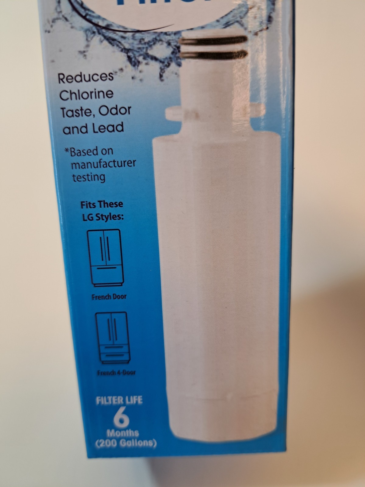 LG Refrigerator Filter 200gallons LG Replaces LT1000P LT1000PC LT1000PCS GVF044