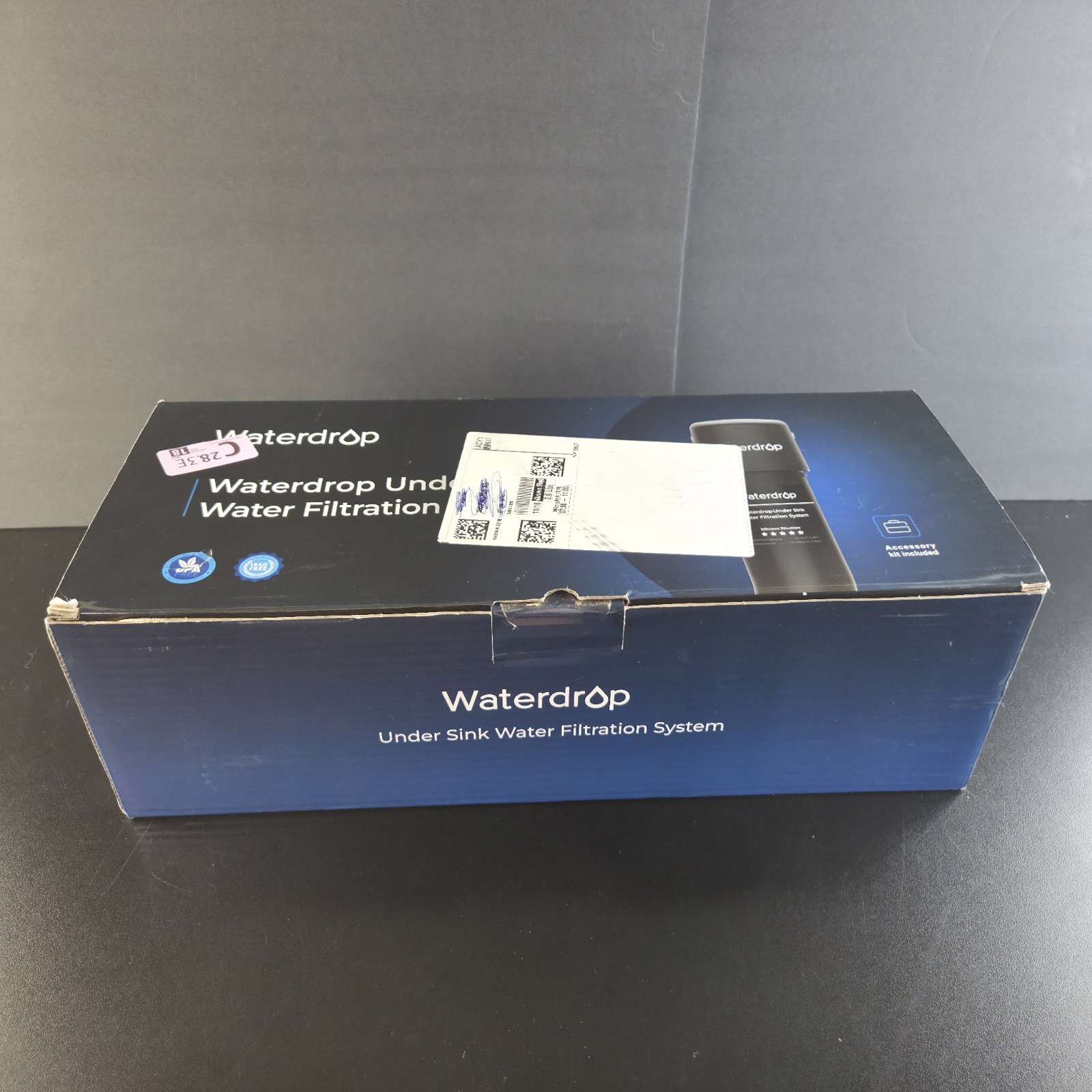 Waterdrop WD-15UA-UF Under Sink Water Filter System, Direct Connect to Faucet