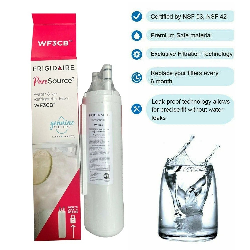 Frigidaire FRIGCOMBO3 WF3CB Water PAULTRA Air Filter Combo Pack, 2 Piece Set