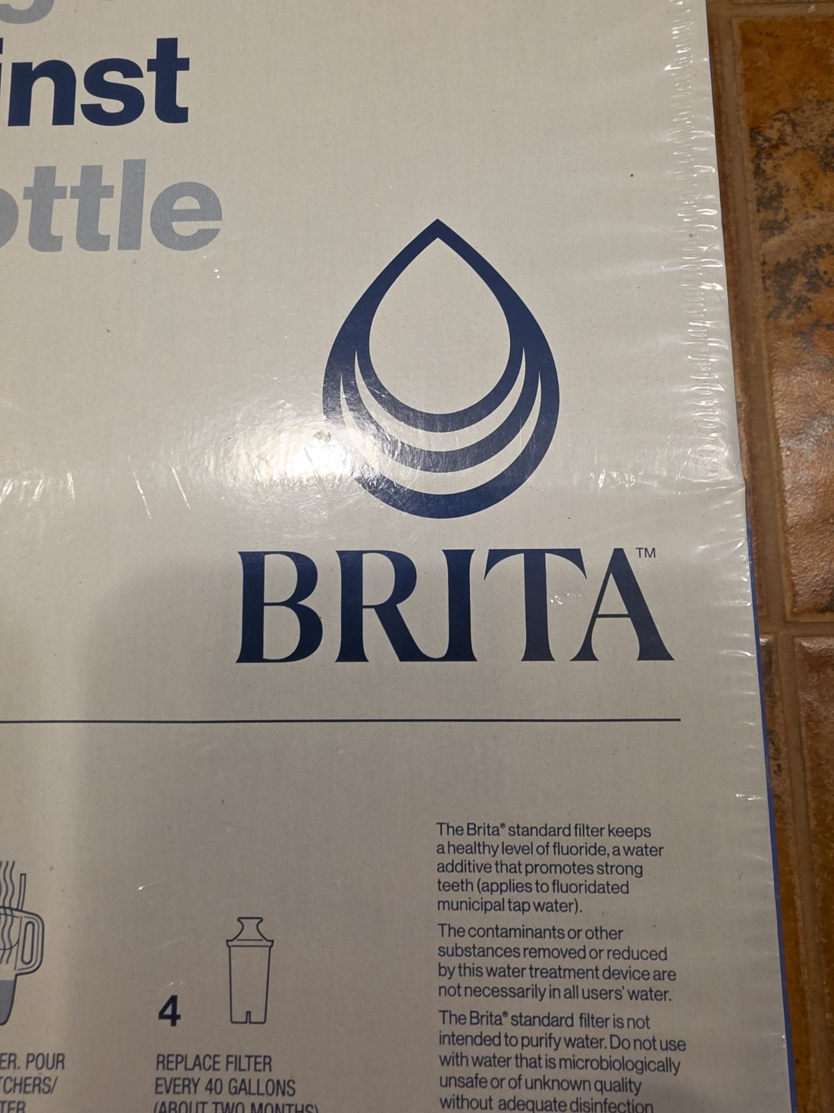 Brita Standard Water Filter For Pitchers And Dispensers, Bpa-free, Reduces