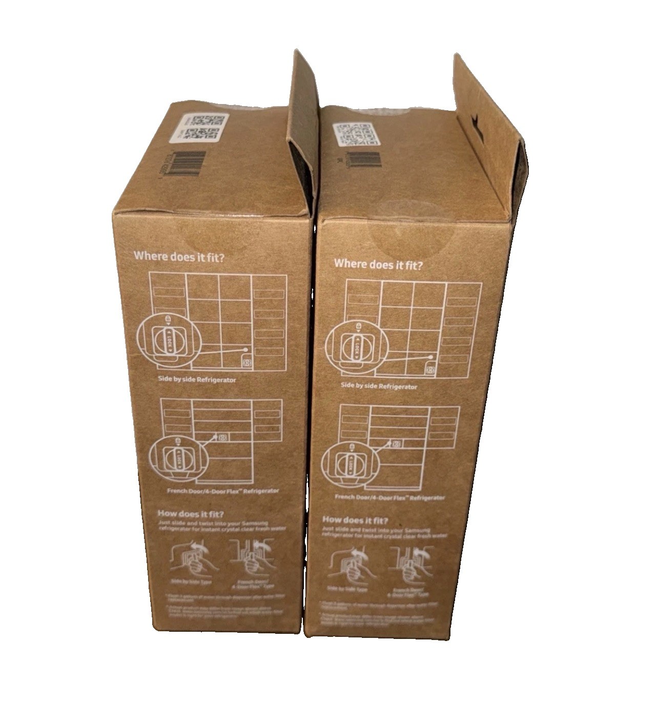 Samsung HAF-QIN/EXP Refrigerator – 4 Total – Water Filter Pack Genuine OEM