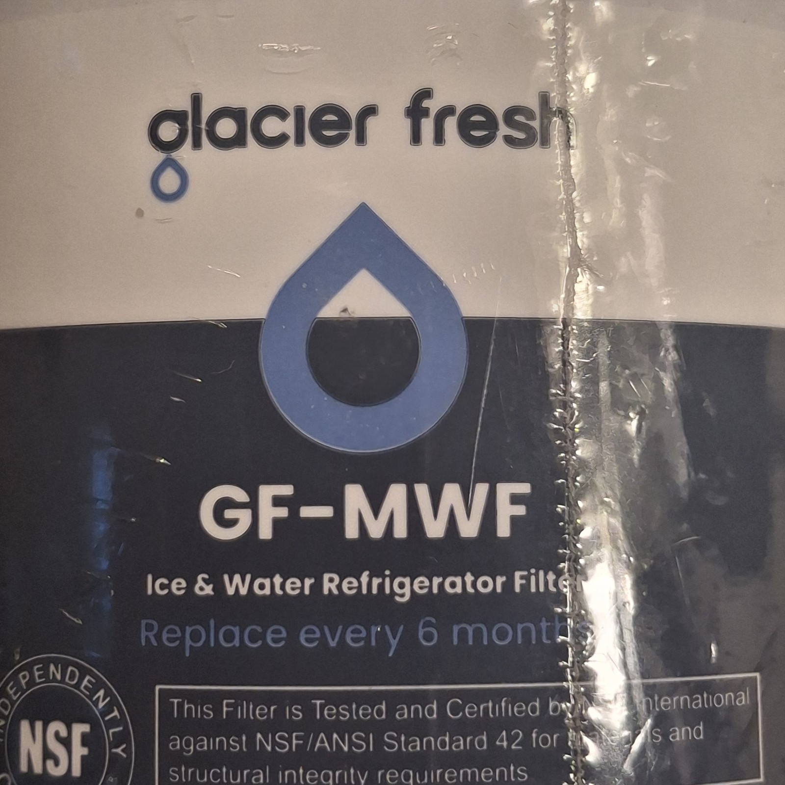 6 x Glacier Fresh GF-MWF Ice Water Refrigerator Filter For GE Kenmore 46-9991