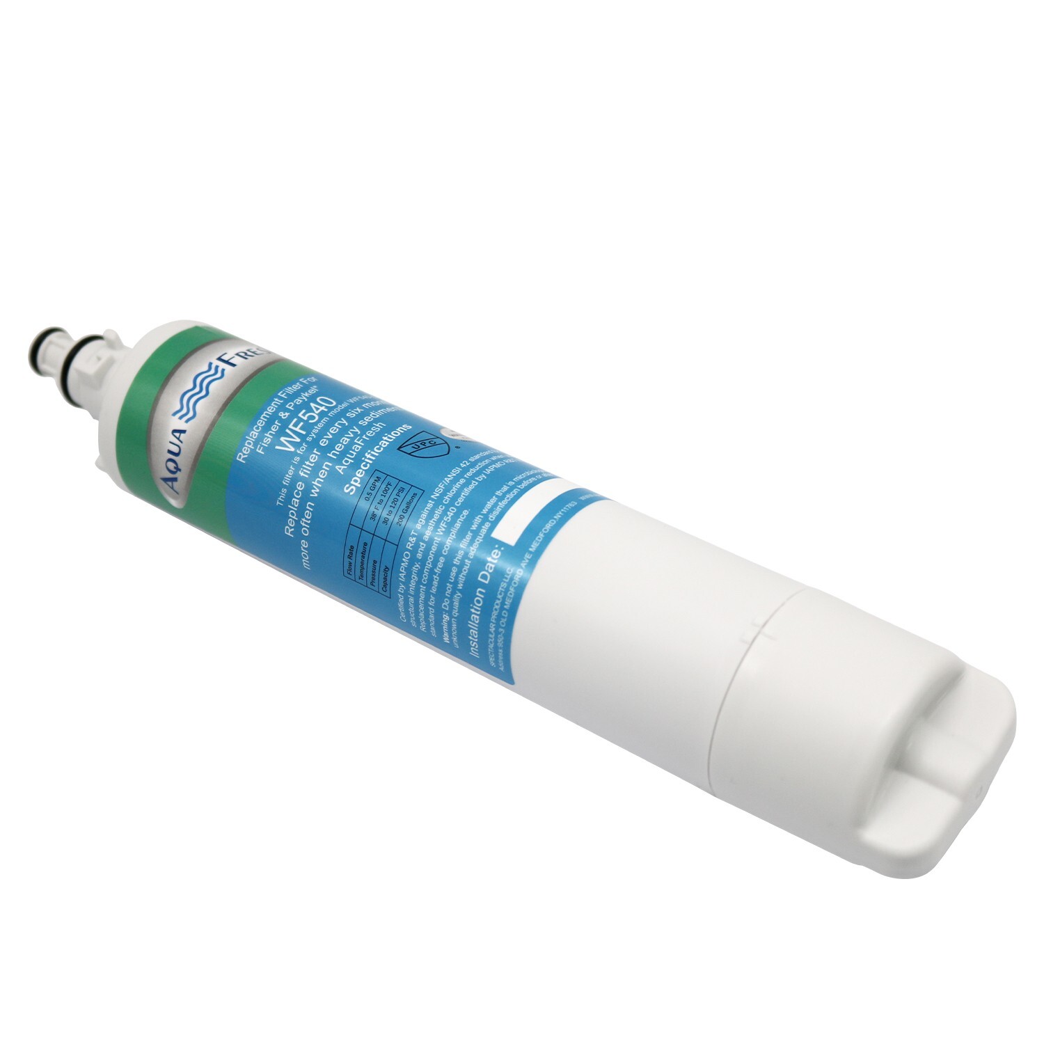 Fits Fisher & Paykel 847200 Certified Refrigerator Water Filter 2 Pack