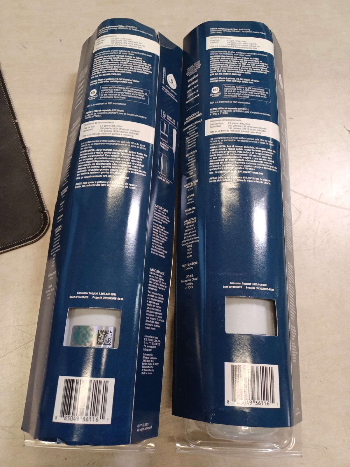 Lot Of 2 EVERYDROP 6 Month ICE & WATER Refrigerator Filter #3