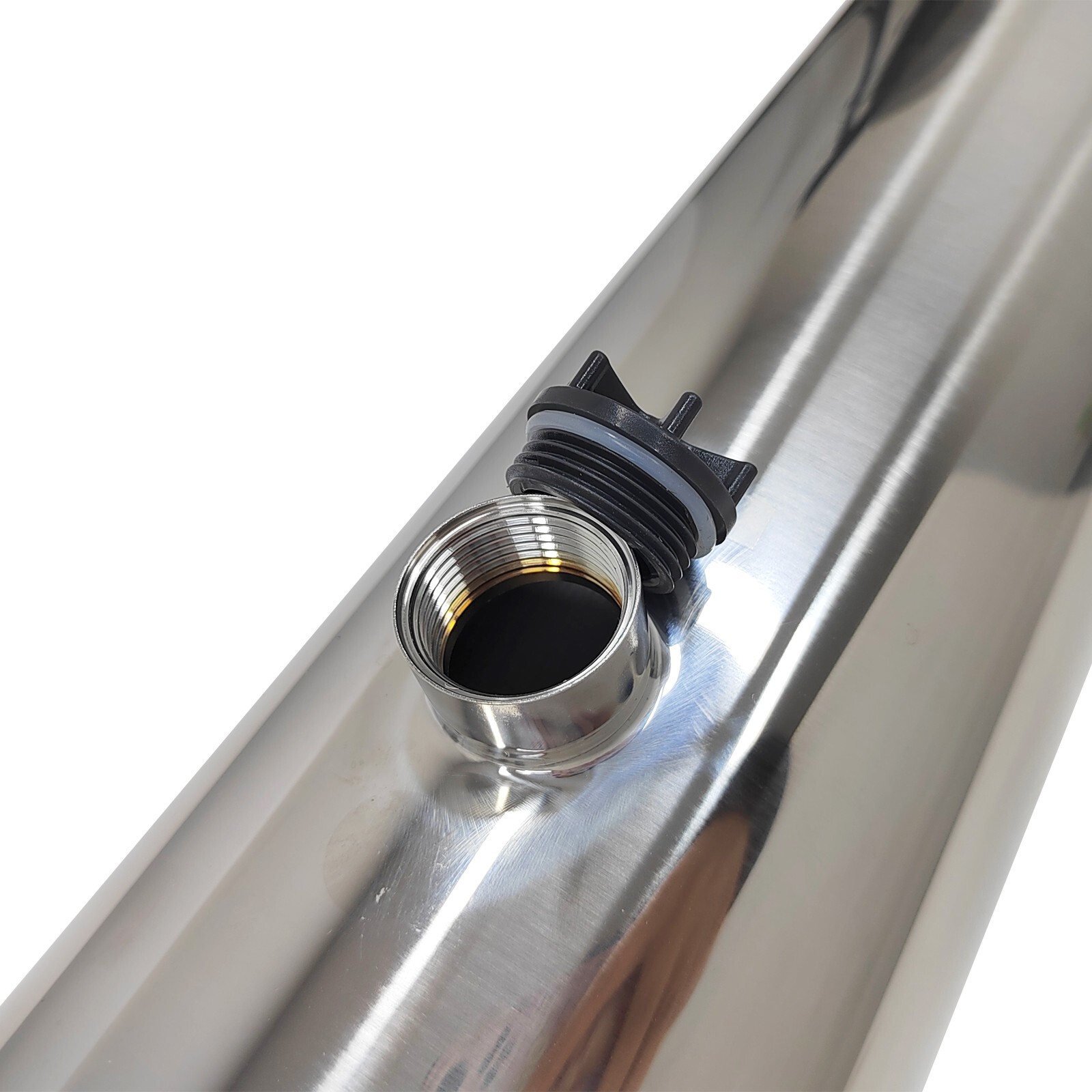 PVDF Ultrafiltration Membrane Filter 304 Stainless Steel Housing 0.01μm 8000L/h