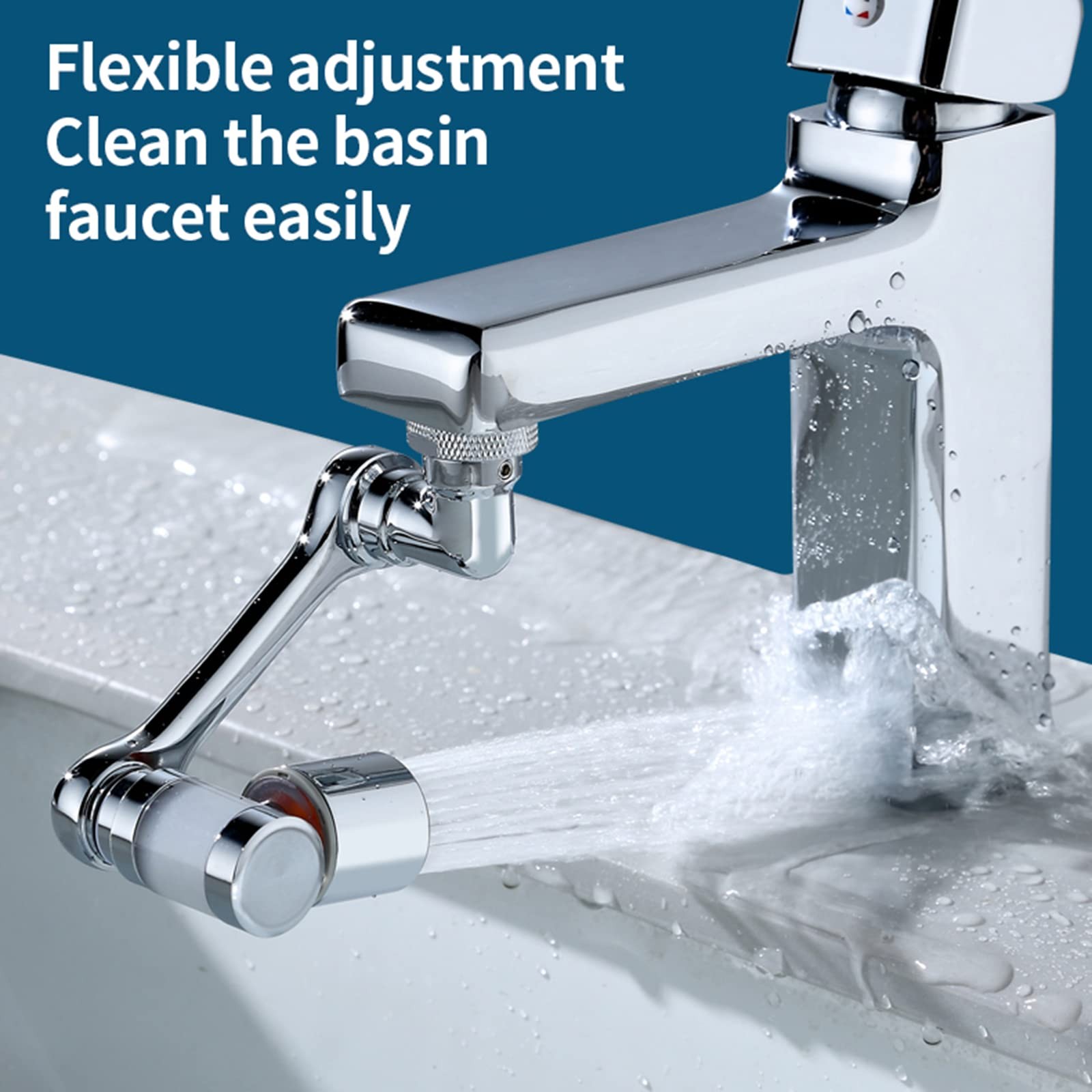 1080° Rotating Filter Faucet Extender,PP Cotton Filter Faucet, Universal Spla…