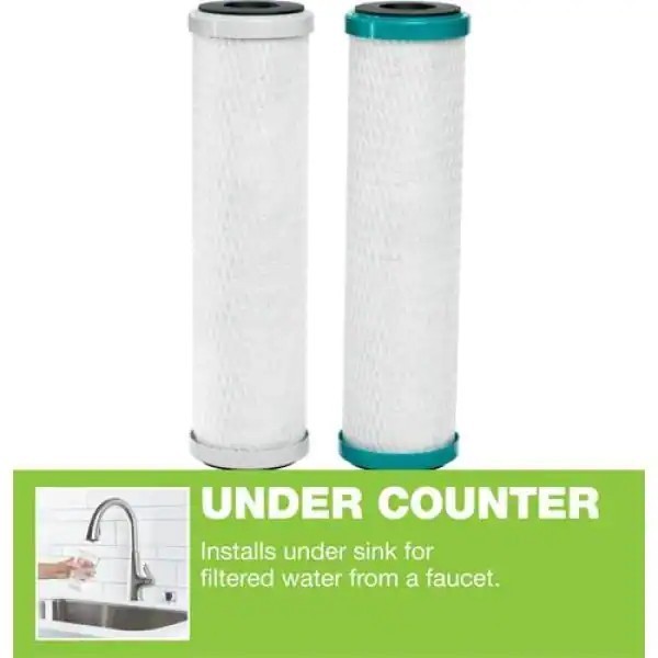 GE FXSVC Dual Stage Drinking Water Filter Replacement Set for GNSV25 GSXV10