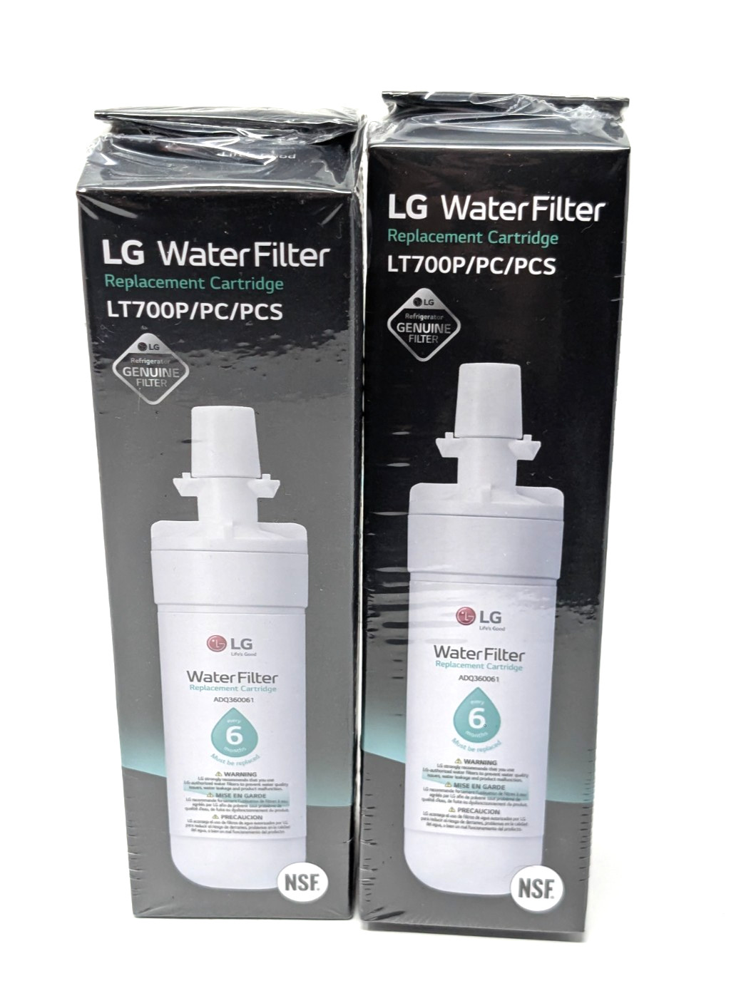 LG LT700P / ADQ36006101 Refrigerator Water Filter 9690 New Sealed Genuine
