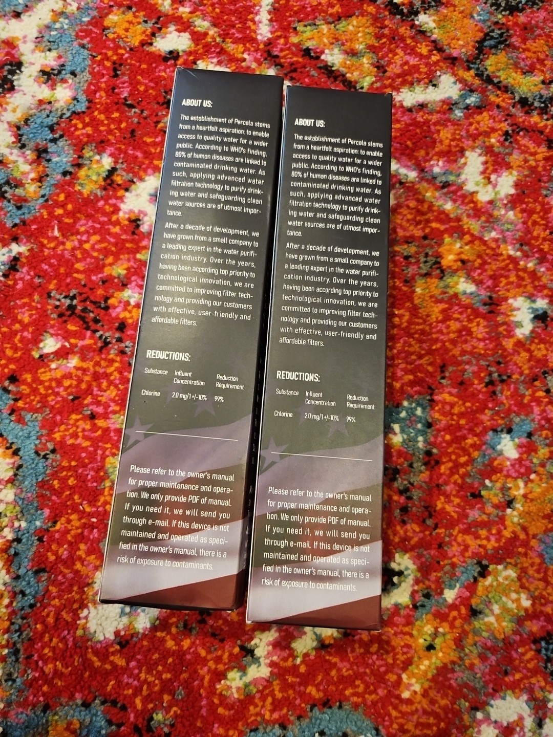 ☆ set of 2 ☆ Water Filters for Kenmore Refrigerators PERCOLA 9085 —-B98