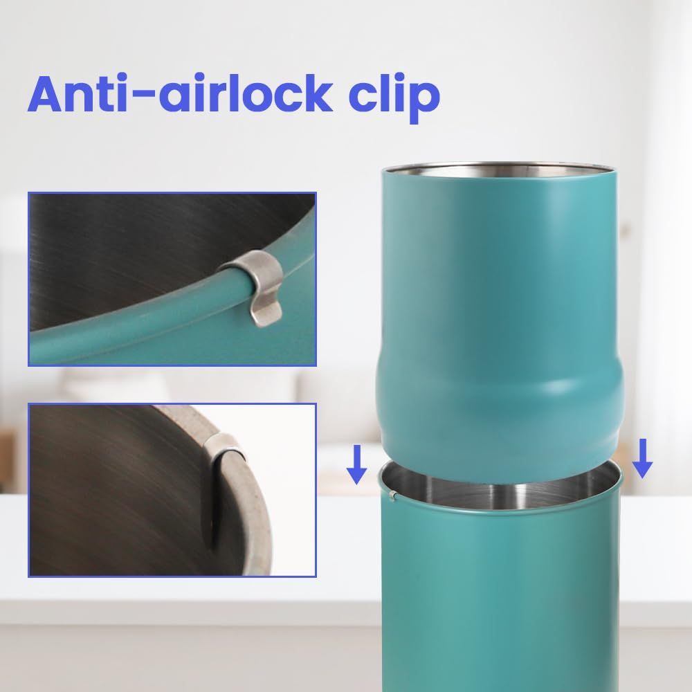 Hole Blockers & Anti-Airlock Clip for All Gravity-Fed Water Filtration…