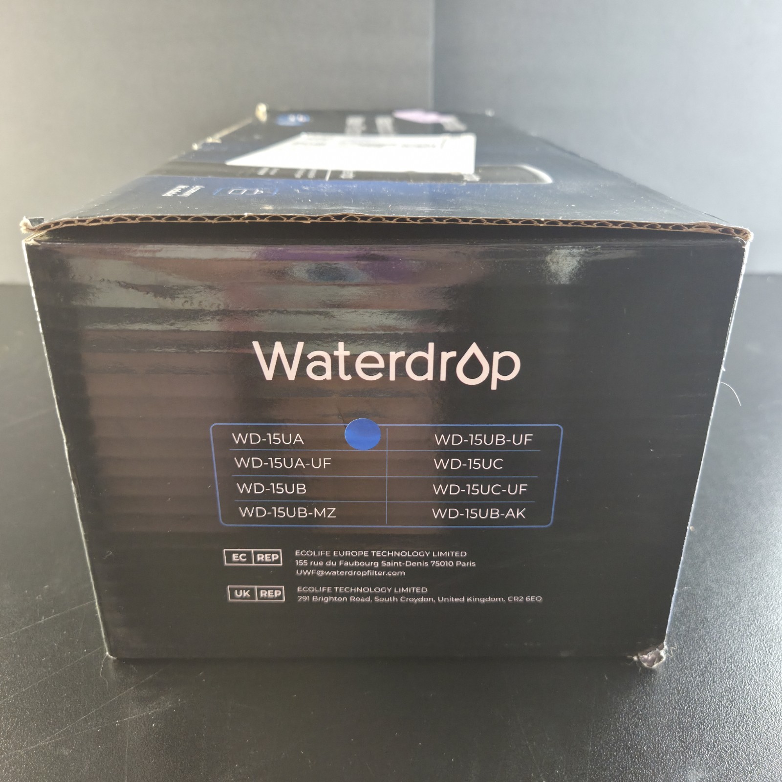 Waterdrop WD-15UA-UF Under Sink Water Filter System, Direct Connect to Faucet