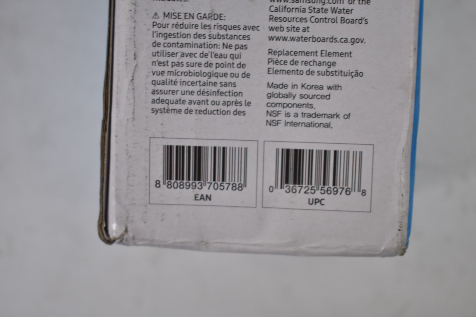 Lot of 2 Samsung Refrigerator Water Filter Cartridge Replacements HAF-CIN/EXP
