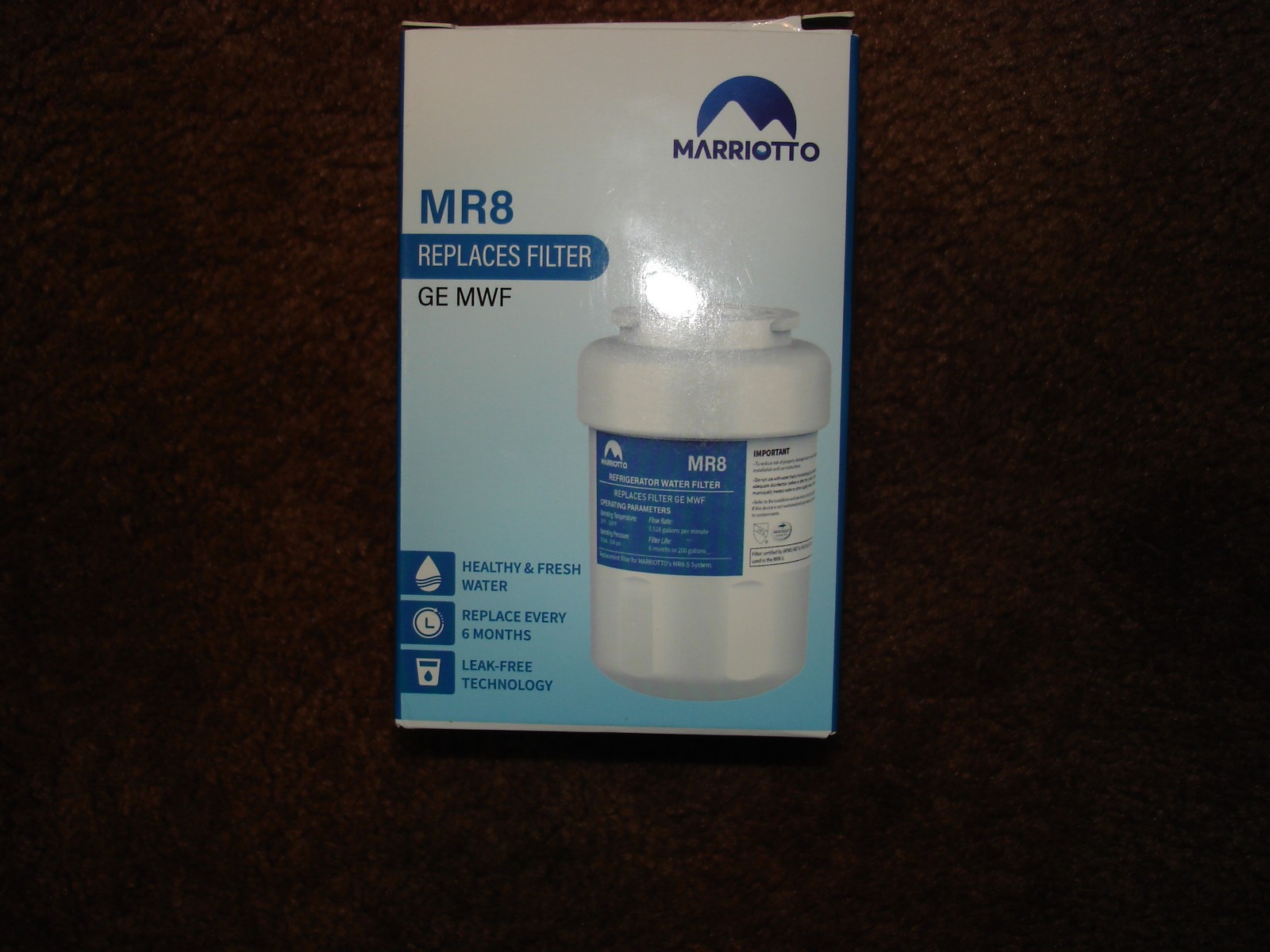 Marriotto & WATER SPECIALIST MR8 Water Filter 4 Pack GE MWF ***DEAL !!!!