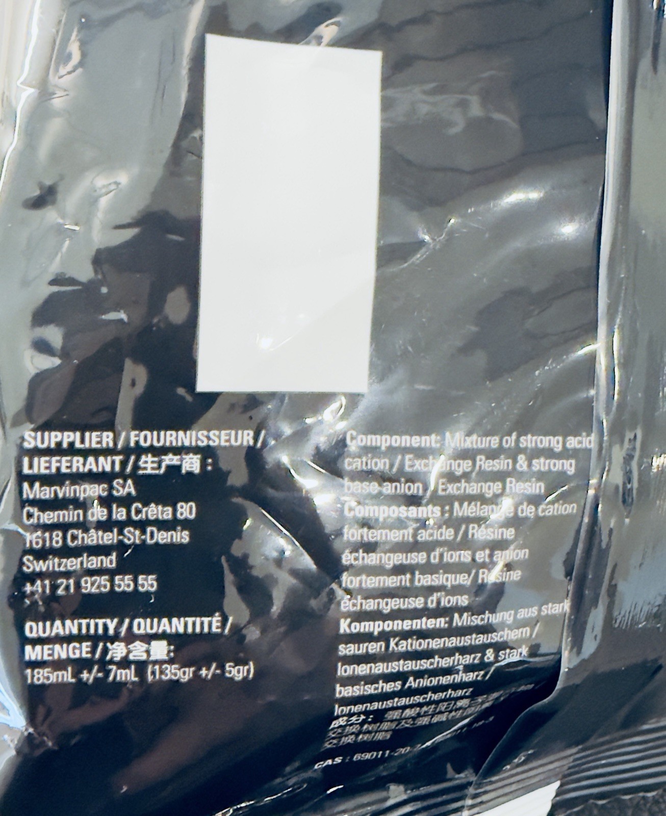 Laurastar Water Filter Anti-Scale Granules For Filter Pack of 2 Purify