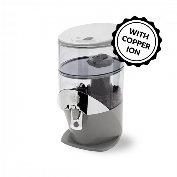 Nikken PiMag Waterfall Gravity Water Filter System Alkaline BPA Free #13681 New