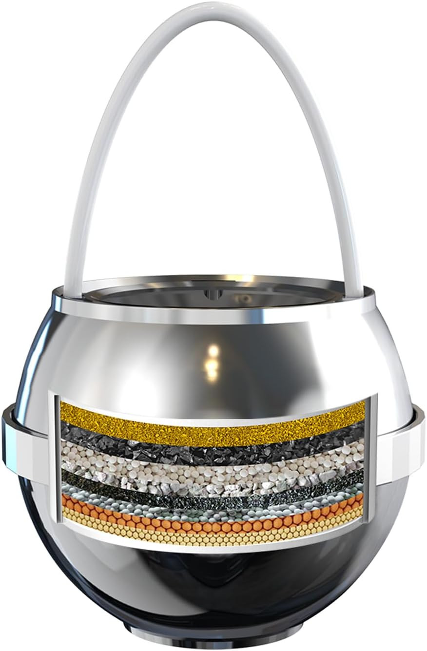 Filtro agua tina 2500 gal 8 etapas elimina contaminantes cloro fluor sin bpa
