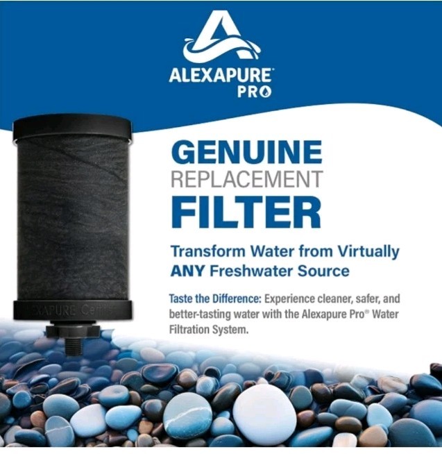 💧Genuine Alexapure Pro Water Filtration System Replacement Filter Model# 2387