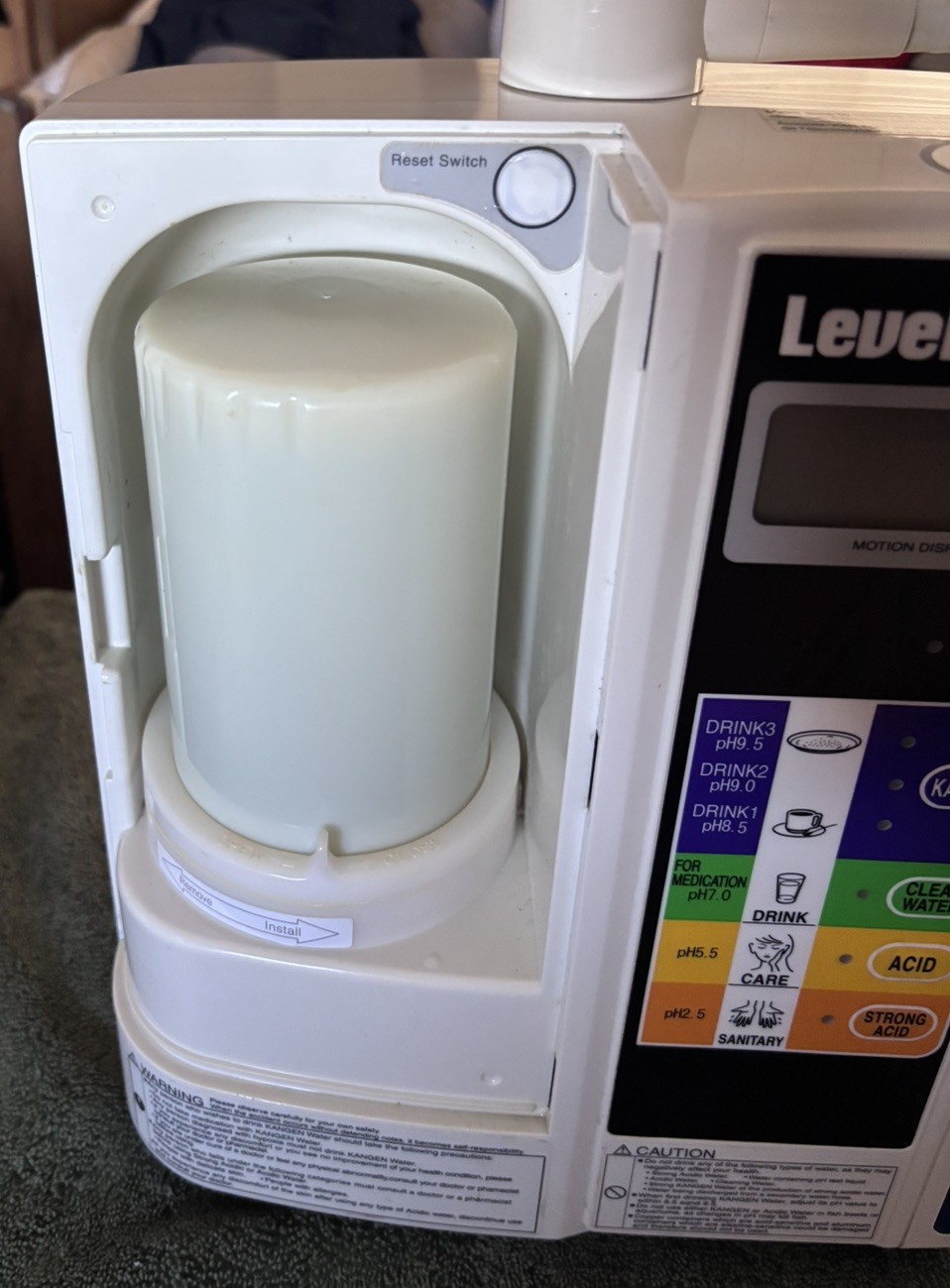 Kangen LeveLuk SD501 Water Ionizer Machine Alkaline Water
