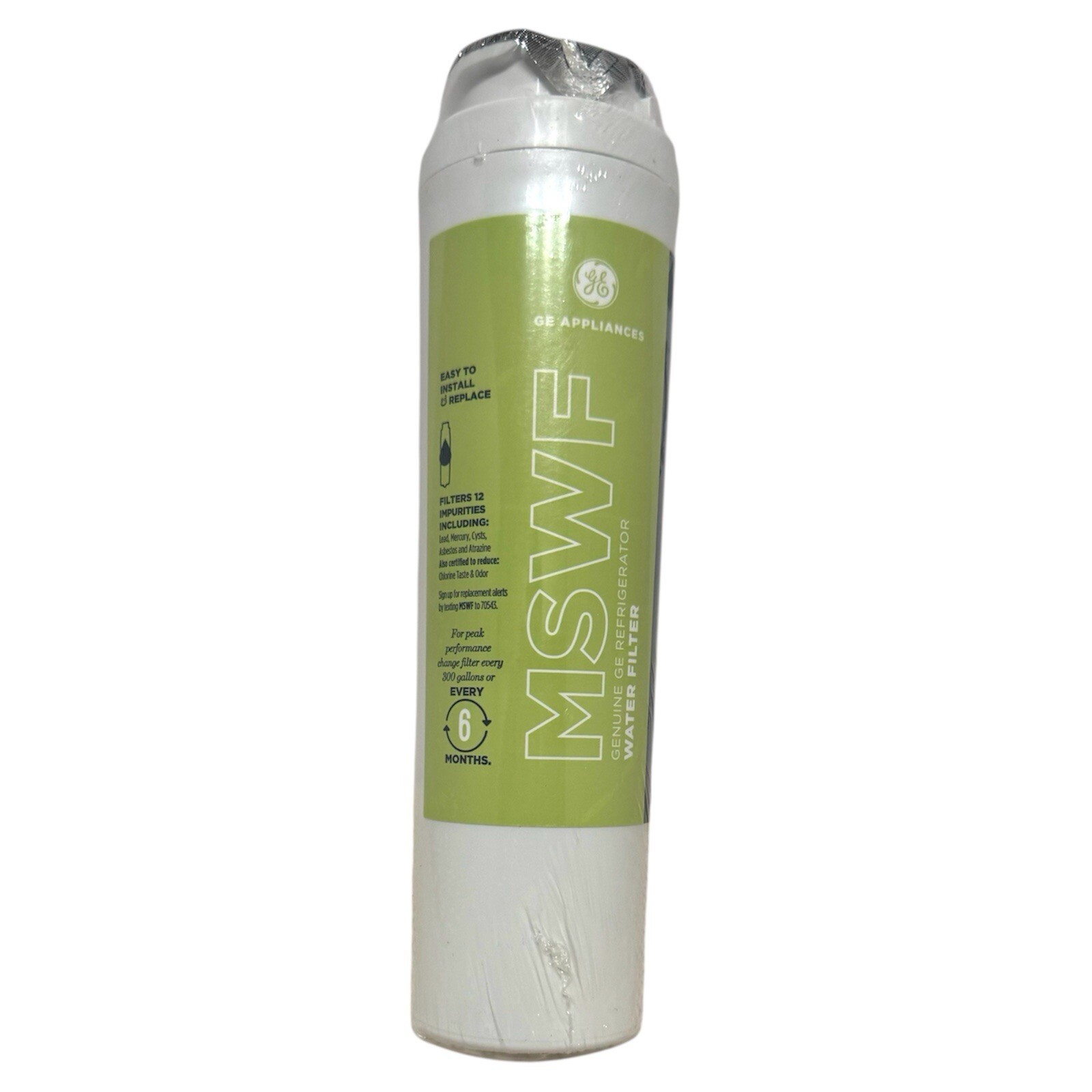 Genuine GE MSWF SmartWater Refrigerator Replacement Water Filter New No Box