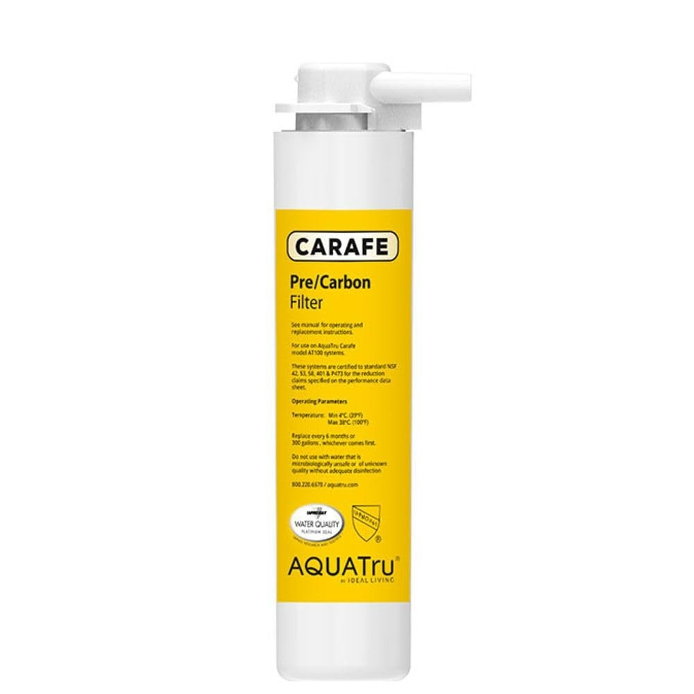AquaTru AT100 Pre/Carbon Filter For Carafe 6 Month