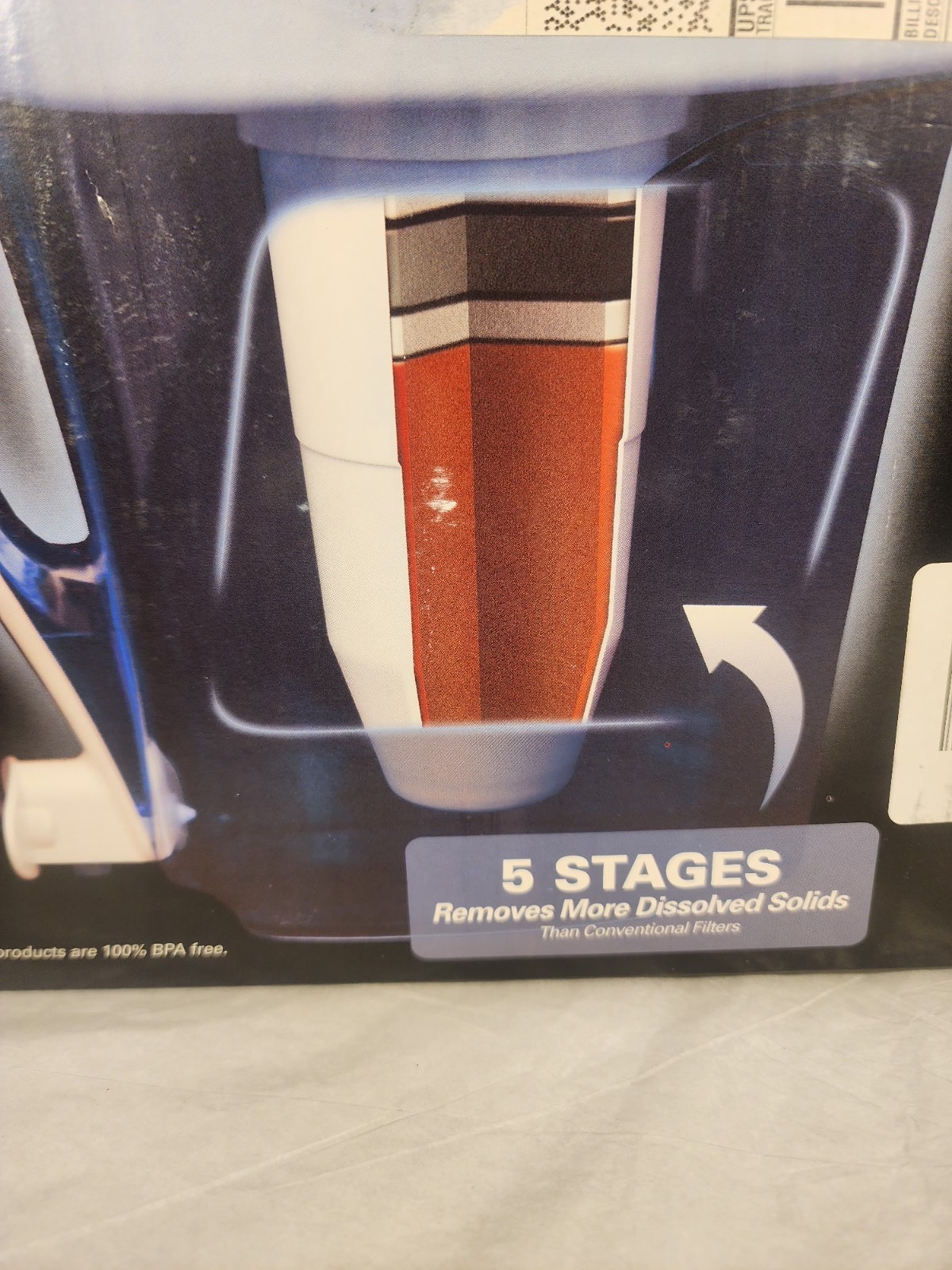 10-cup ZeroWater Pitcher ZP-010 Advanced 5-Stage ION Exchange Filtration Pitcher