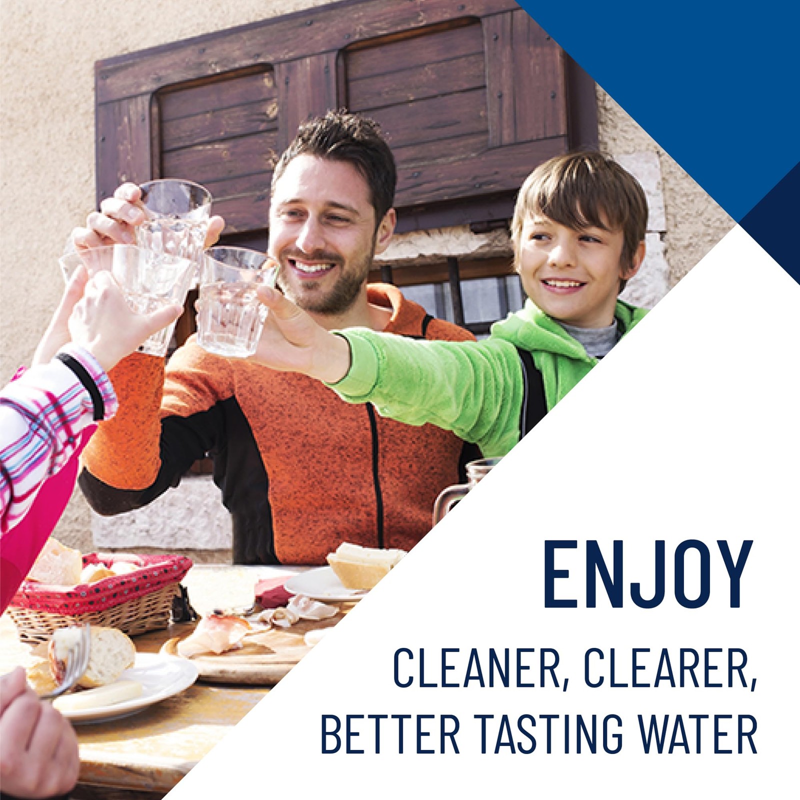 Pack of 2 White Potable Water Filter Cartridges for Big Blue Filter Housings
