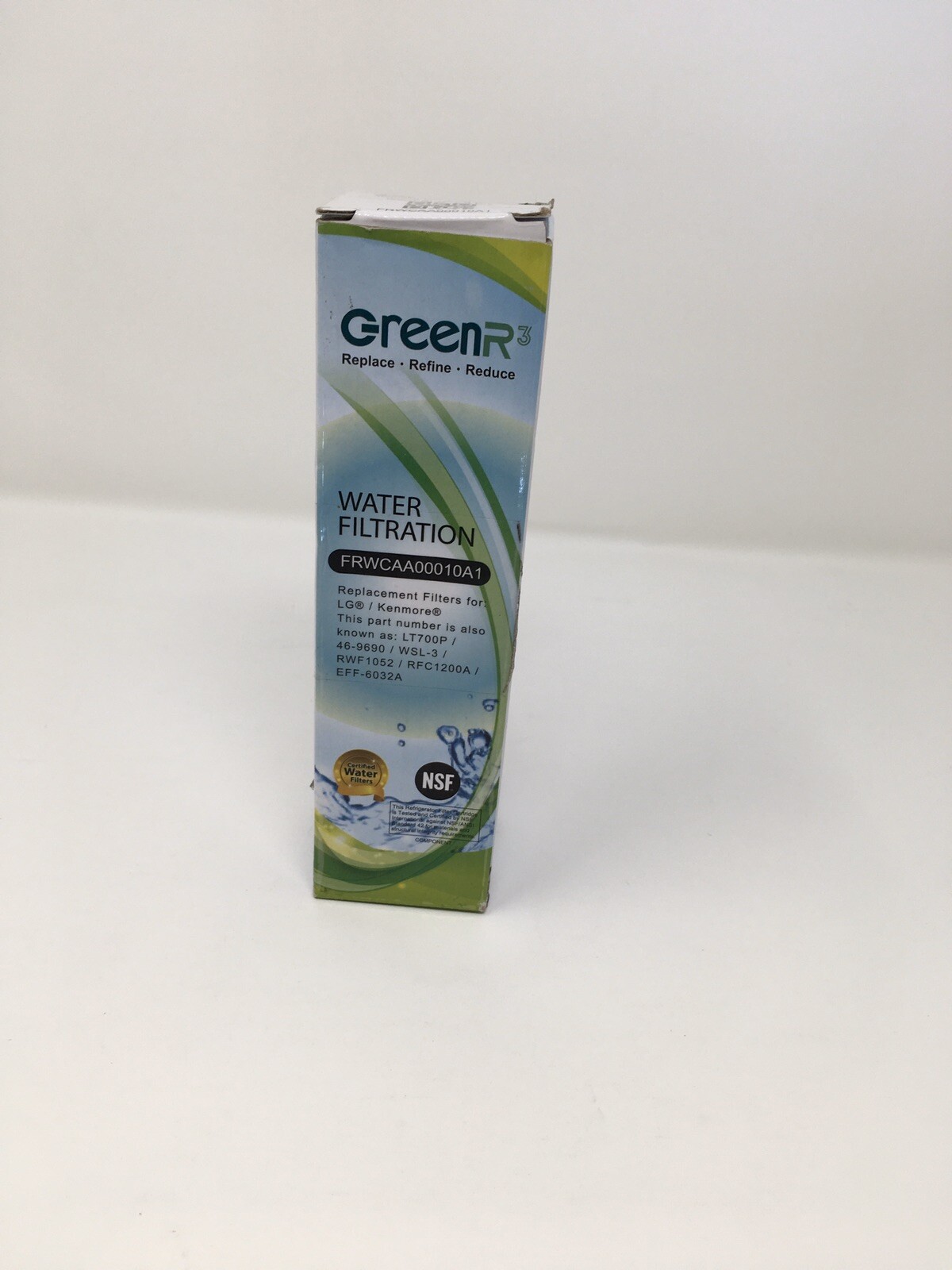 Green R3 Water Filtration Replacement Filters For LG/Kenmor FRWCAA00004A1