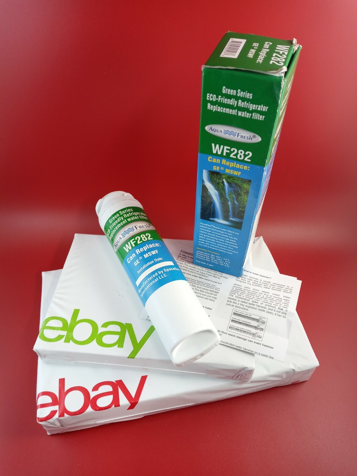 Replacement GE MSWF 101820A Kenmore 469914 Refrigerator Water Filter SGF-MSWF