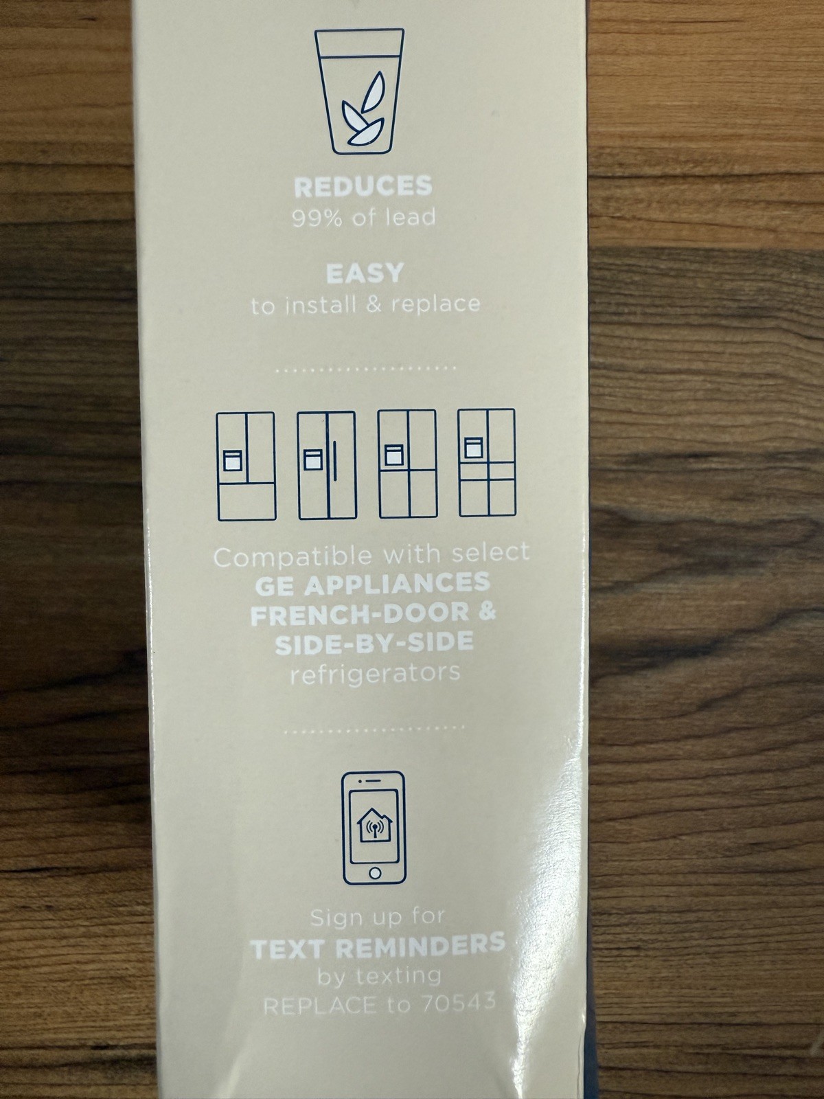 GE XWFE Refrigerator Water Filter Replacement Filter NEW SEALED IN BOX. NO CHIP