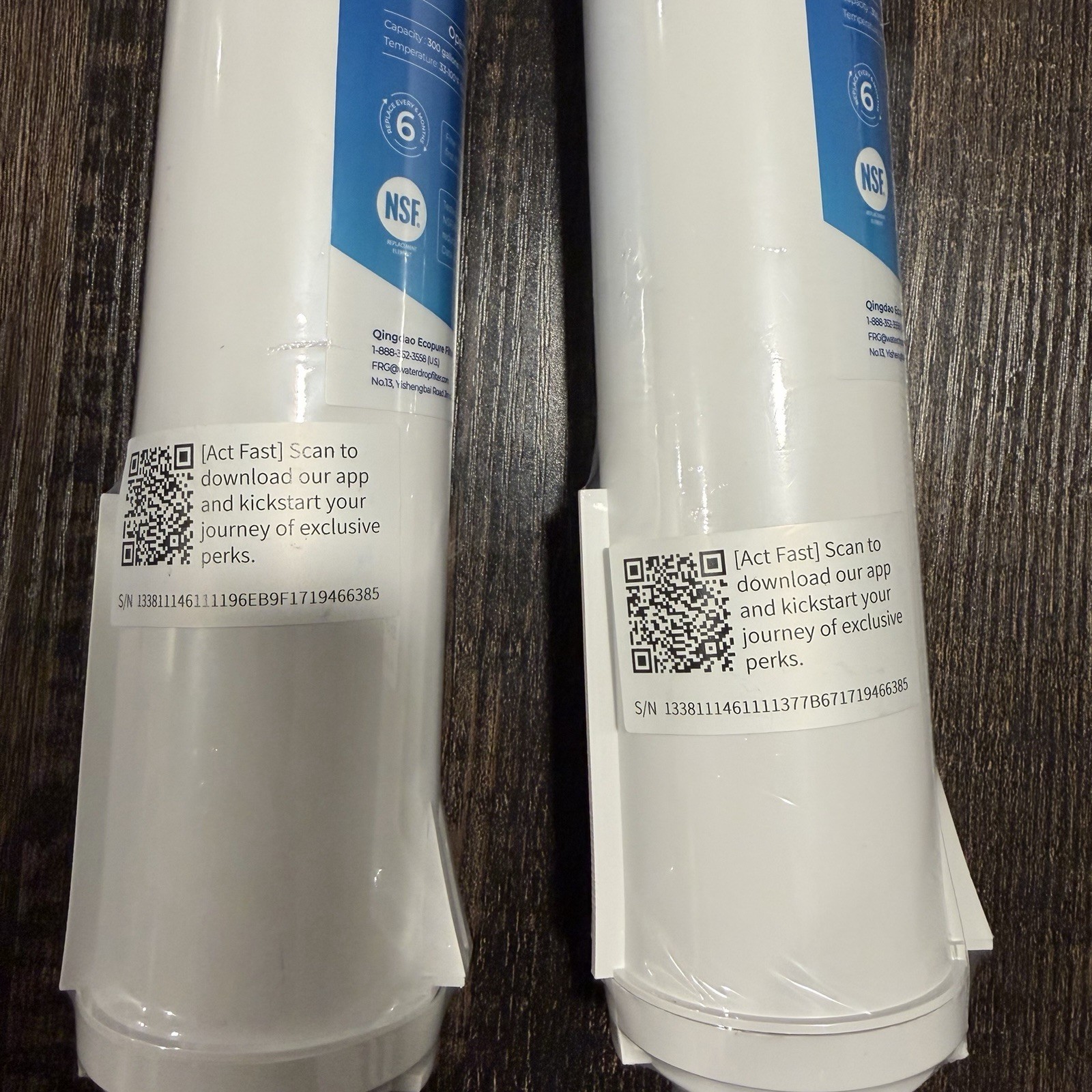 Waterdrop Filters Model WD-F08 NEW (2 Pack)
