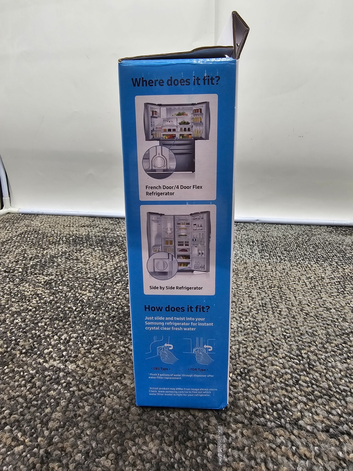 (QTY 6) Samsung DA29-00020B HAF-CIN/EXP Refrigerator Water Filter Carbon Block