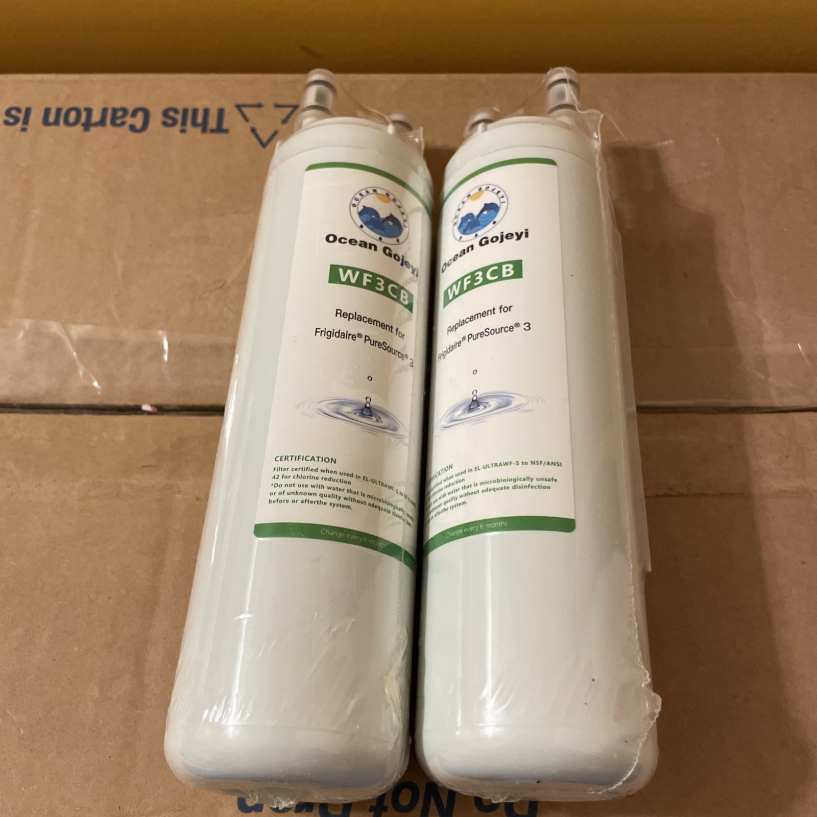 2pack WF3CB Refrigerator PureSource3 Water Filter Replacement For Frigidaire