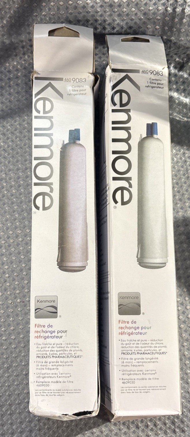 New 2 Pack Kenmore 460-9083 OEM Replacement Refrigerator Water Filter 6 Months