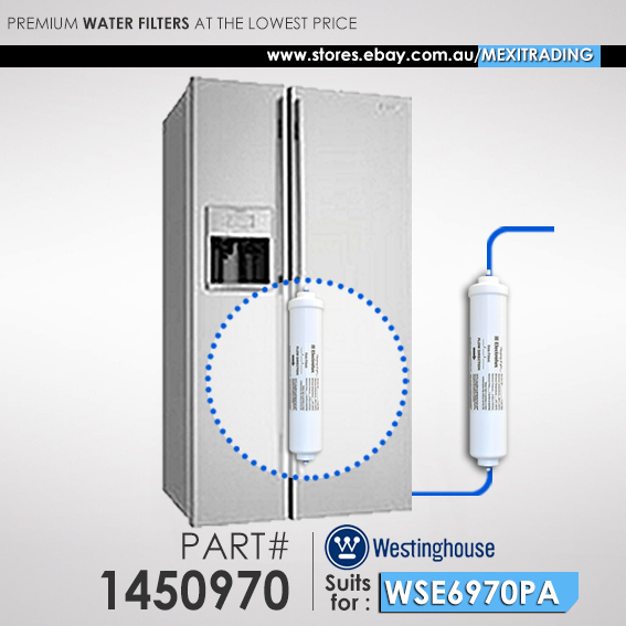 water filter every 12 months. Used to replace superseded part number: 1458682.