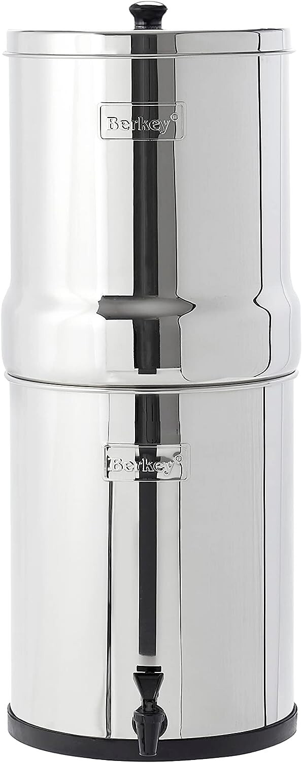 Travel Berkey Unit/Housing ONLY Blemished w/SS Spigot-Water Filters NOT included