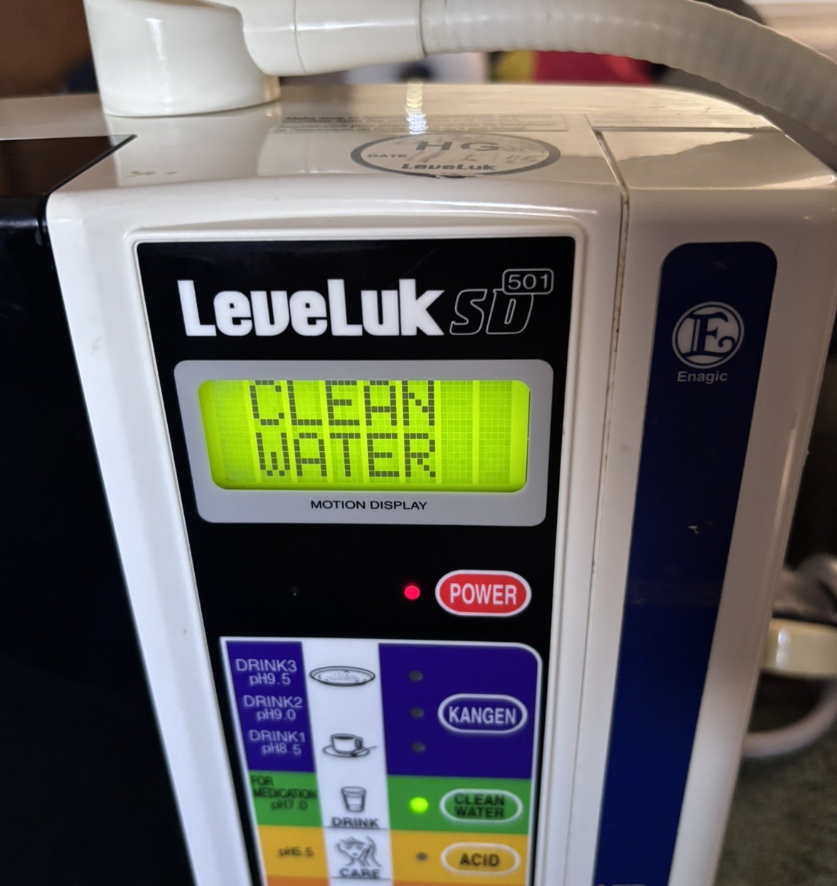Kangen LeveLuk SD501 Water Ionizer Machine Alkaline Water