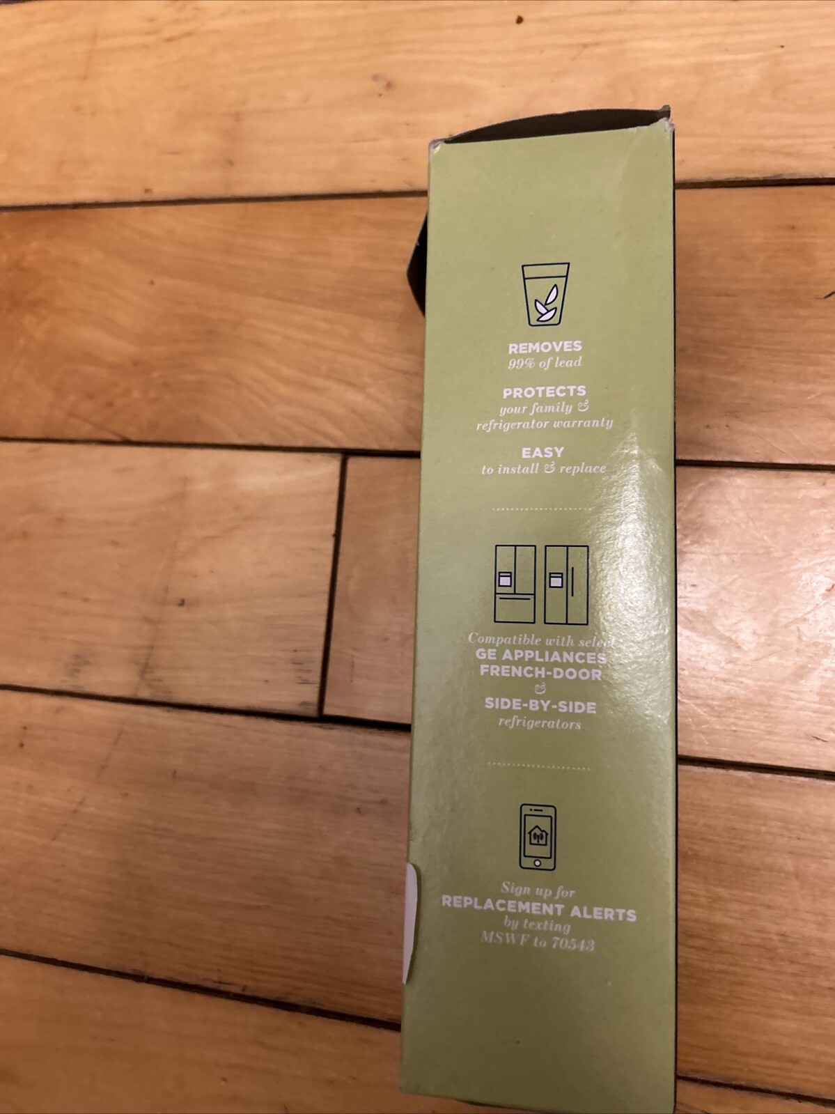 Genuine GE MSWF SmartWater Refrigerator Water Filter Replacement Cartridge- New