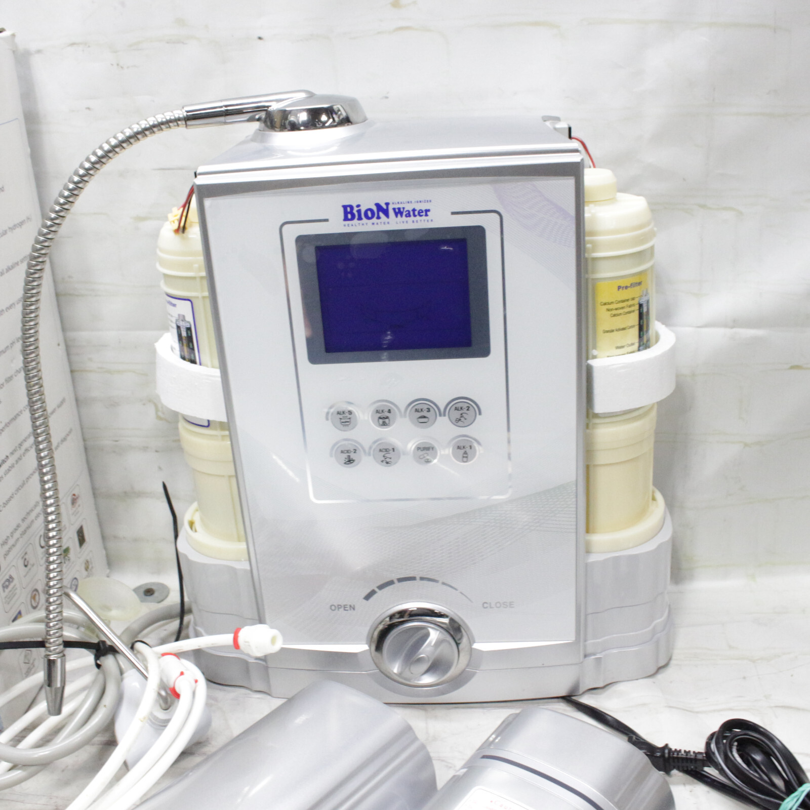 Alkaline Bion Water water filter ionizer pH balance System Read Need new Filters